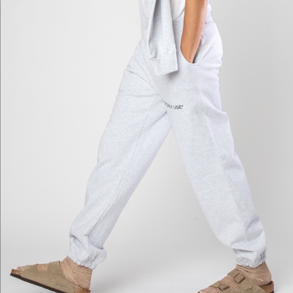 BRICKS & WOOD For Daily Use Sweatpants in Heather Grey - Picture 3 of 10